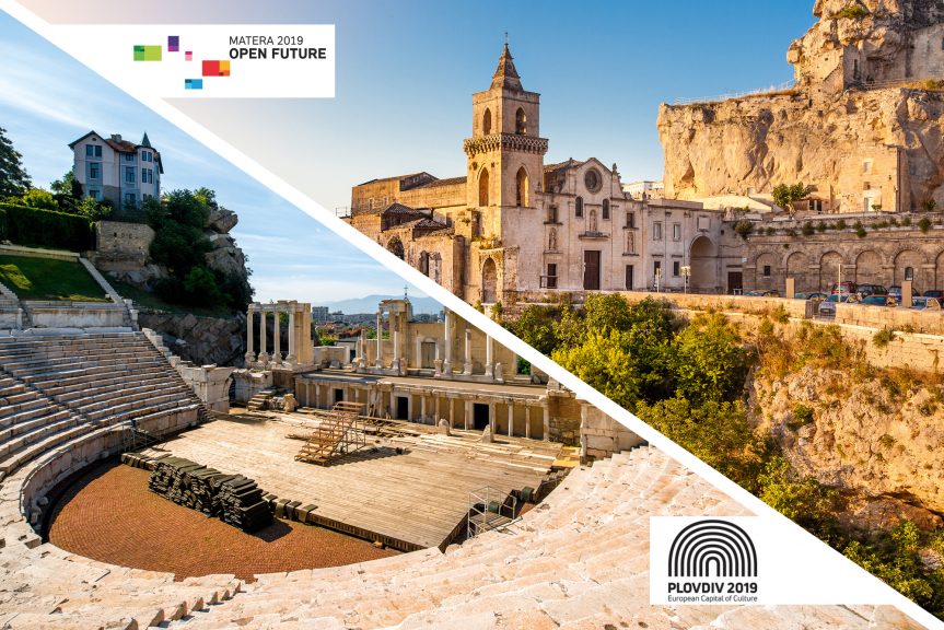 Découvrez les capitales européennes de la culture 2019: Plovdiv & Matera!