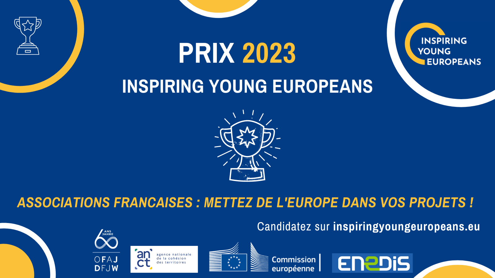 Lancement du Prix Inspiring Young Europeans 2023