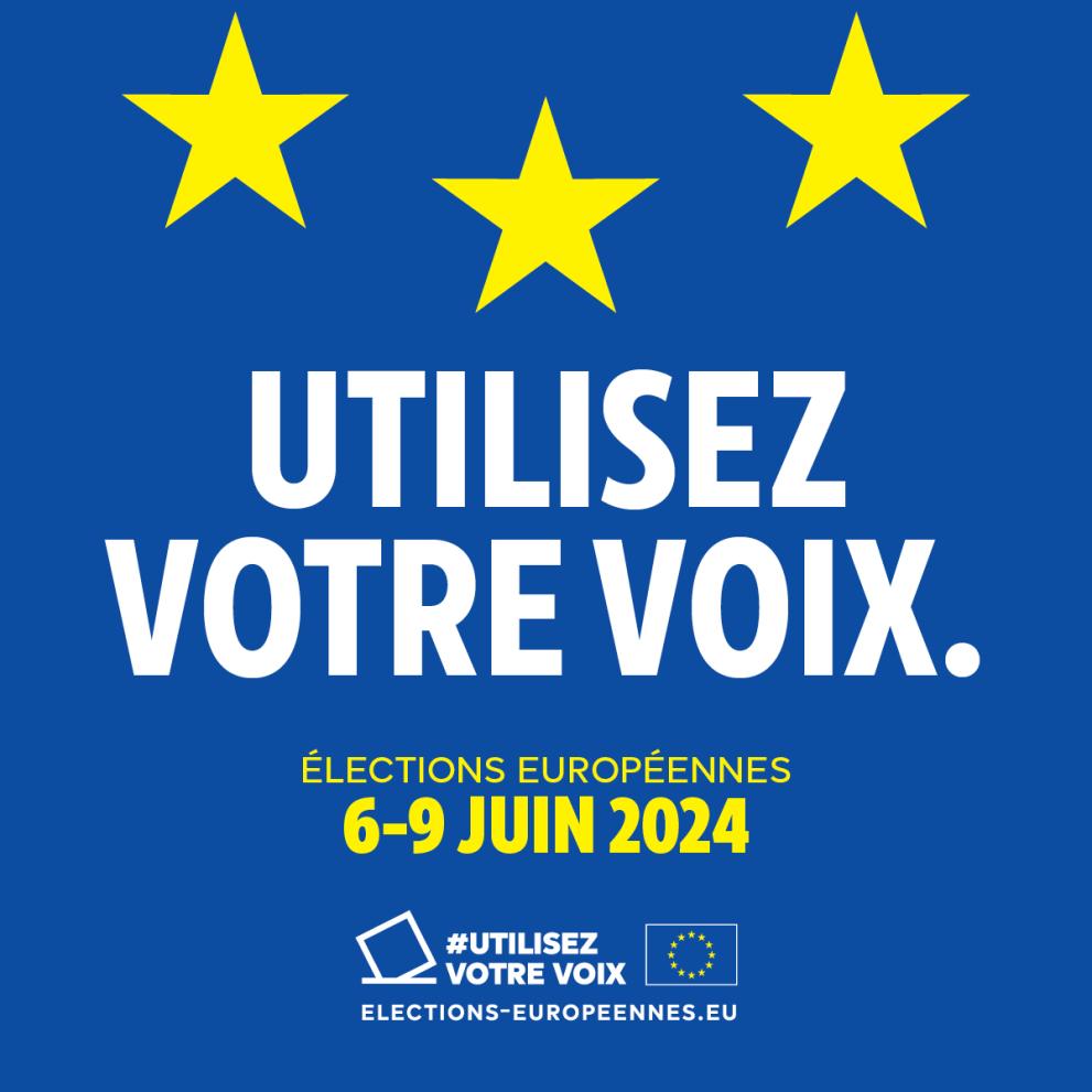 Elections européennes du 9 juin 2024 : un kit de communication disponible pour les communes