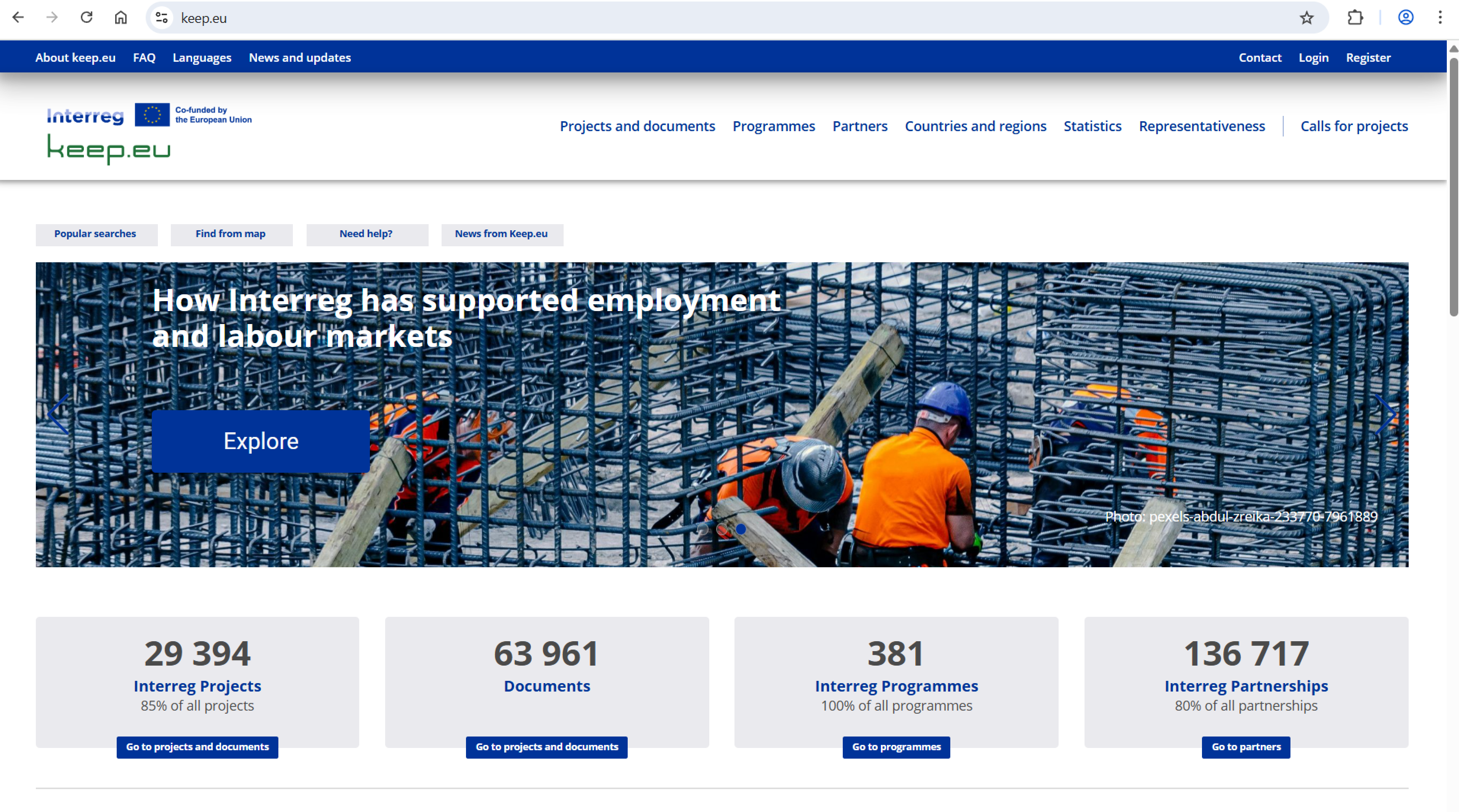 Besoin d’inspiration pour des projets transfrontaliers ?  Rendez-vous sur Keep.eu