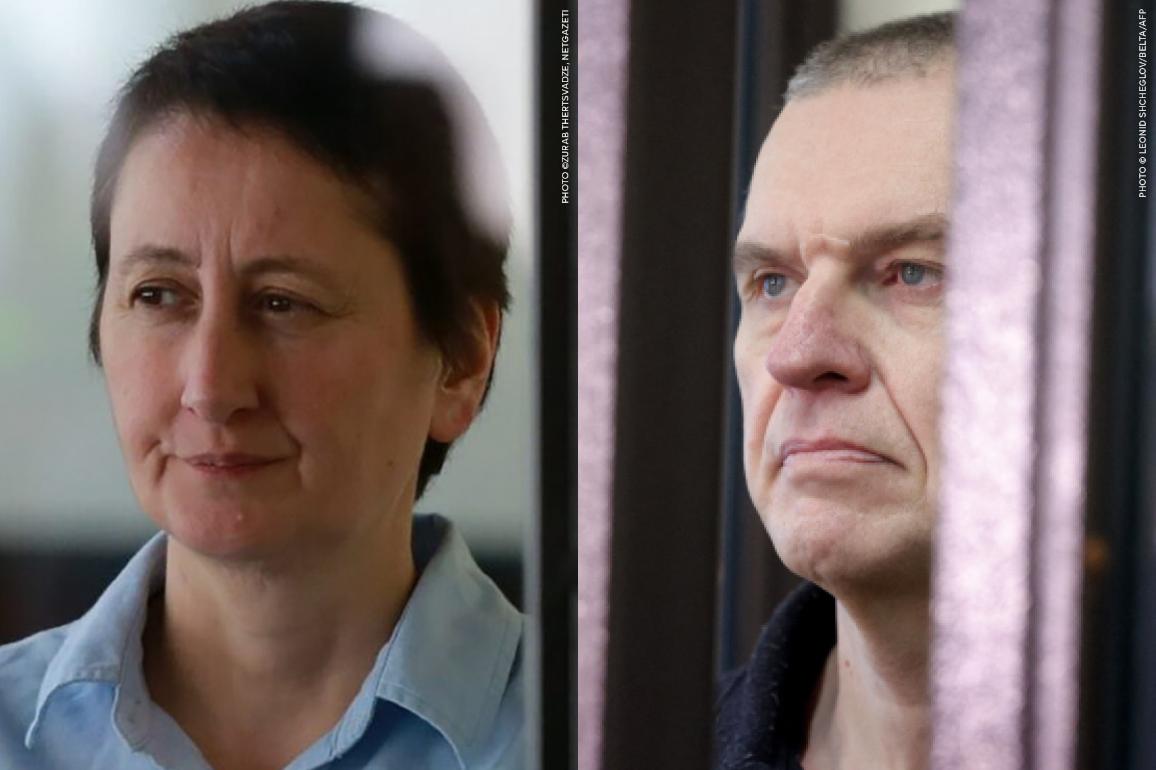 Andrzej Poczobut et Mzia Amaglobeli sont les lauréats du Prix Sakharov 2025