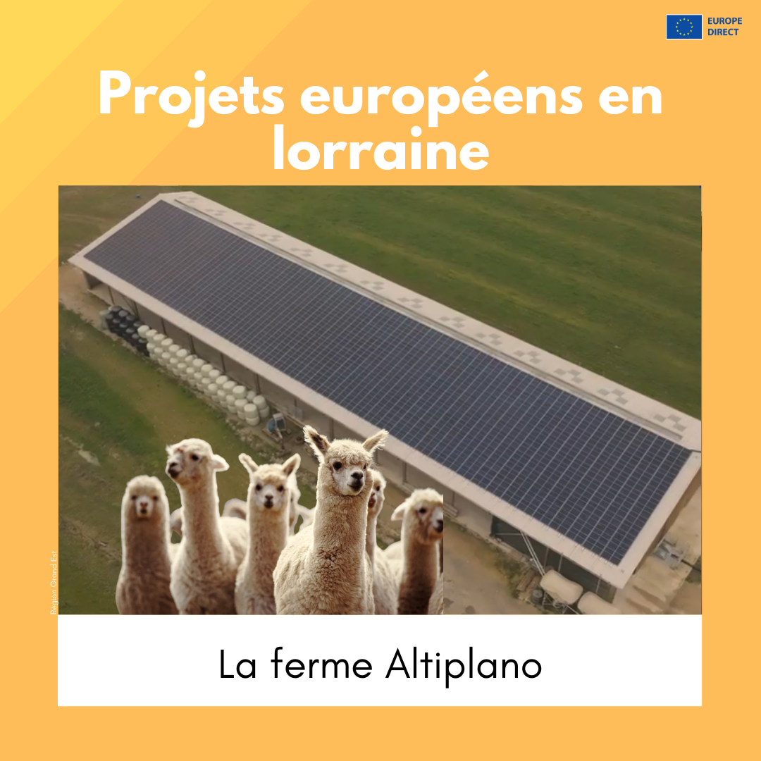 Projets européens en Lorraine : la ferme Altiplano